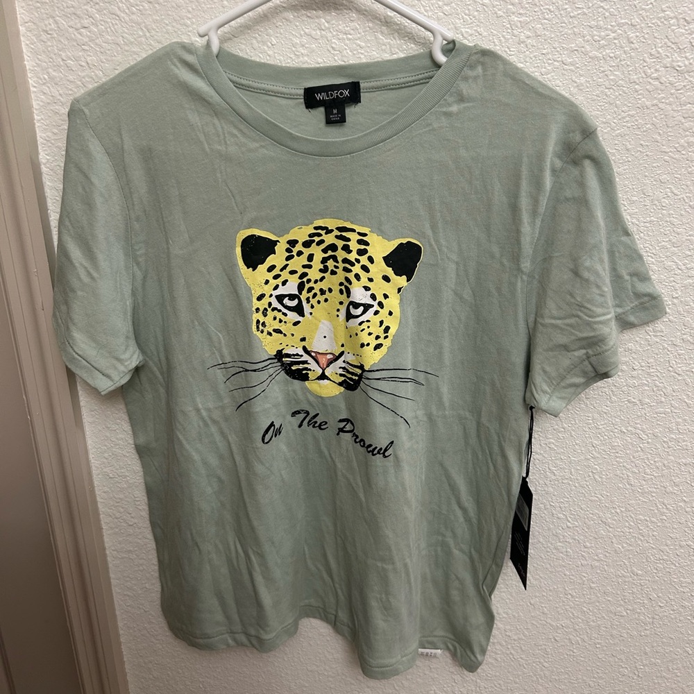 NWT Wildfox On The Prowl Keke Tee